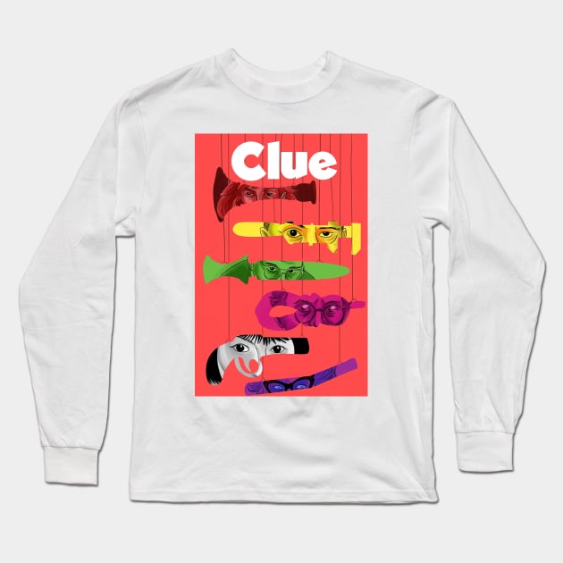 clue Long Sleeve T-Shirt by kaefshop